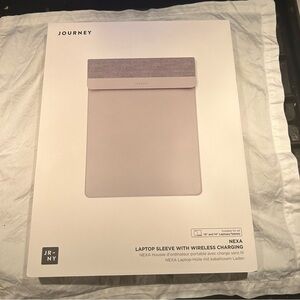 Journey NEXA 4-in-1 Laptop Sleeve with Wireless Charging